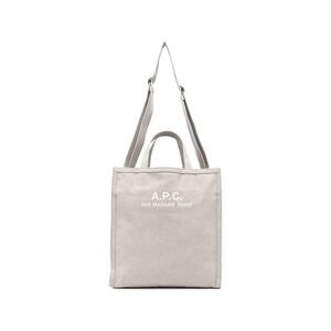 A.P.C. Grey Tote Bags Men